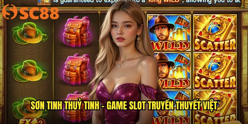 Sơn Tinh Thuỷ Tinh sc88 - Trận Chiến Thần Thoại, Giải Thưởng Khổng Lồ 2 Sơn tinh thuỷ tinh - Game slot truyền thuyết Việt